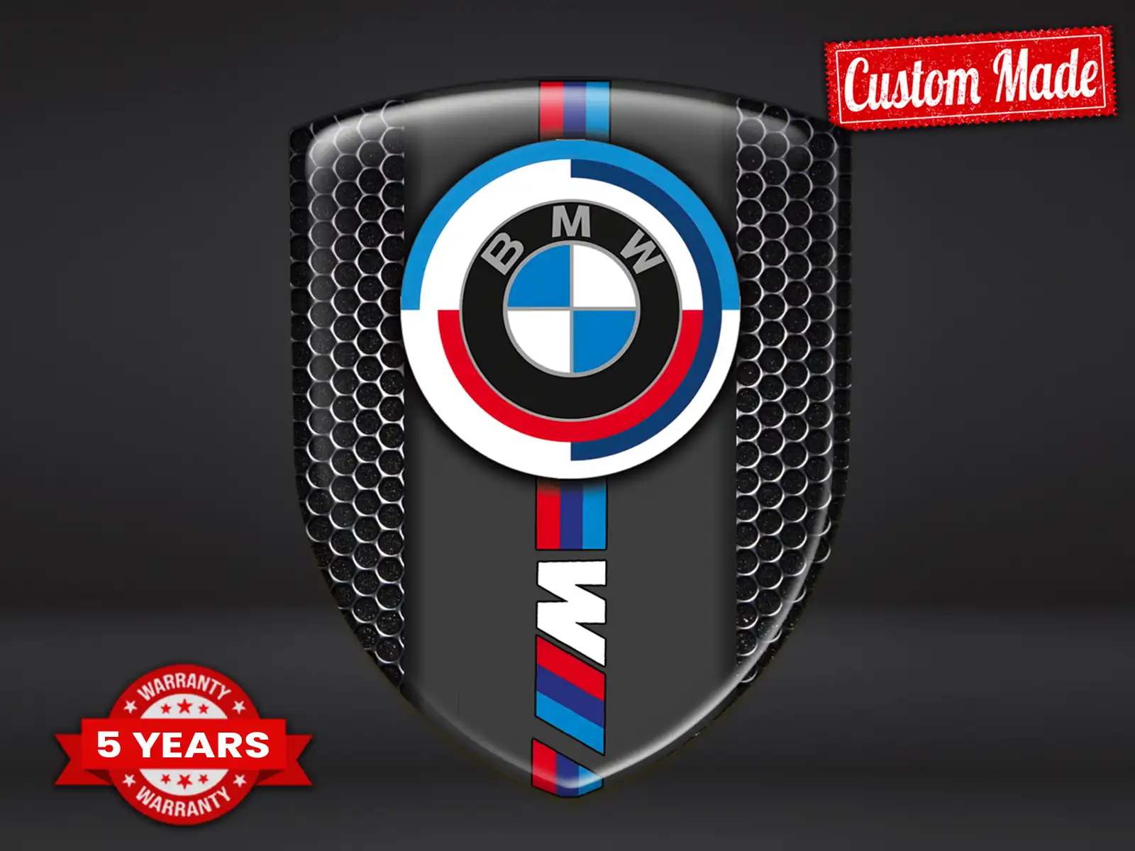BMW Heckscheibenaufkleber Stern Premium Universal Auto